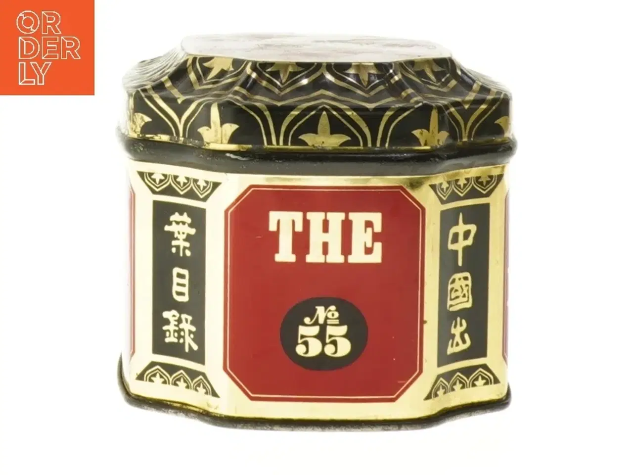 Billede 4 - Dekorativ te-dåse (str. 14x11 cm)