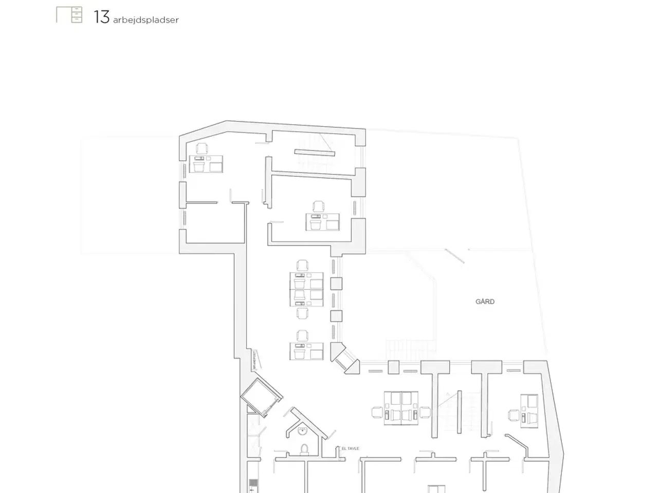 Billede 18 - Kontor i eksklusive Antonigade