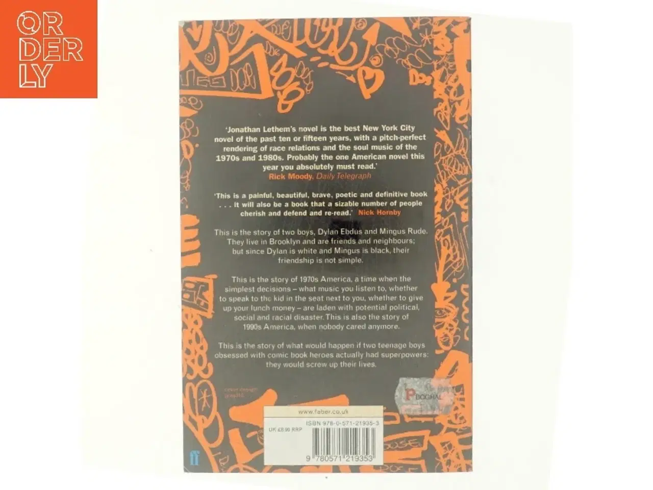 Billede 3 - The fortress of solitude : a novel af Jonathan Lethem (Bog)