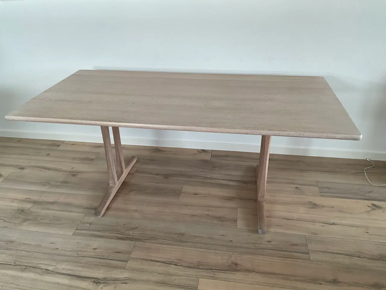 Billede 1 - Shakerbord massiv eg hvidolieret fdb