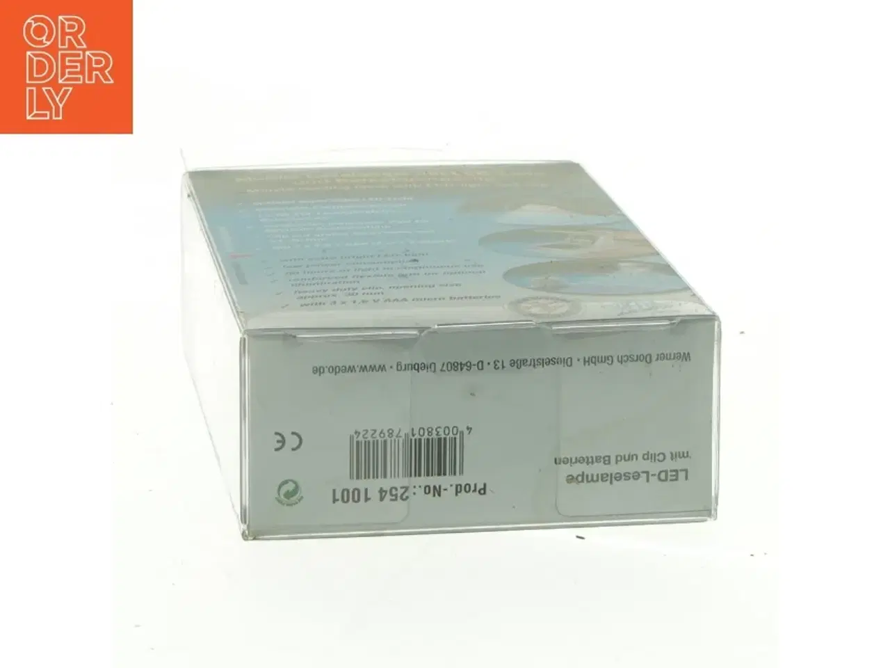 Billede 3 - LED læselampe med klemme (str. 14,5 x 10 x 4,5 cm)
