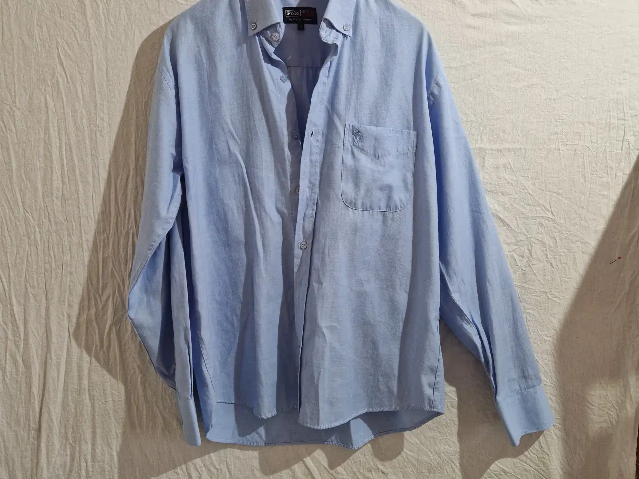 Billede 2 - Polo Ralph Lauren lyseblå skjorte, størrelse M