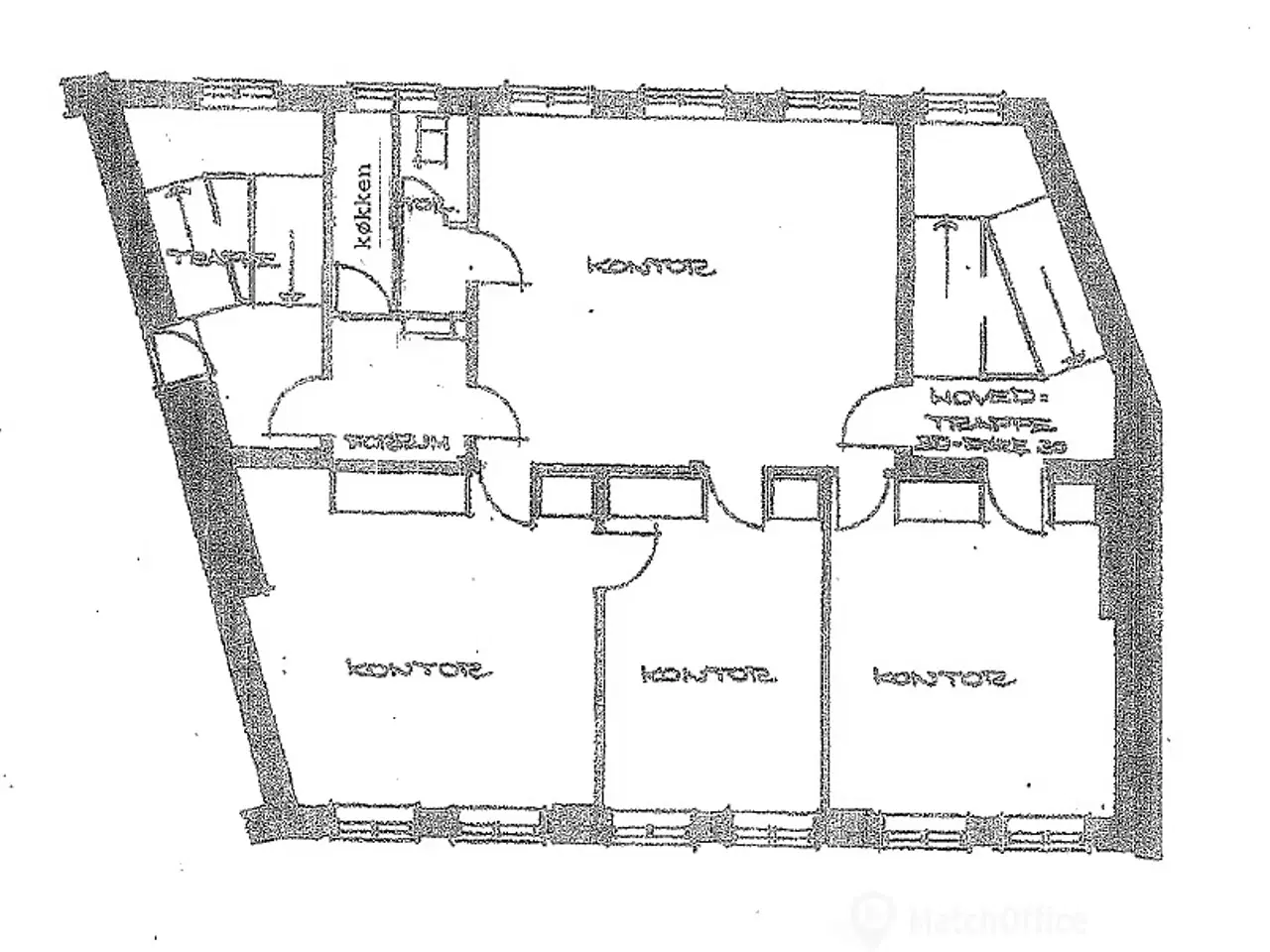 Billede 15 - 146 m² kontorlokaler beliggende i Nedergade-kvarteret udlejes!