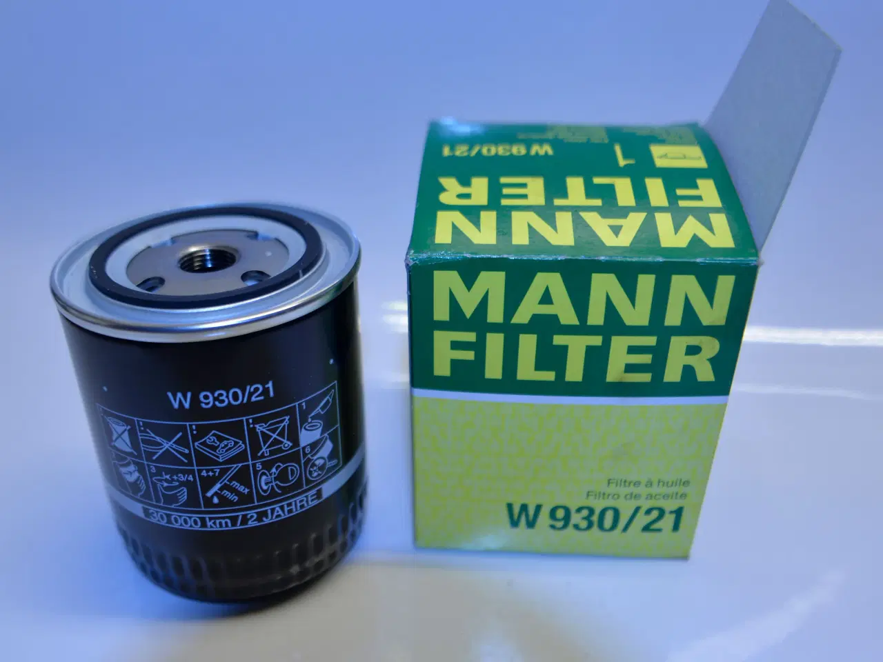 Billede 1 - Audi Oliefilter MANN FILTER W930/21