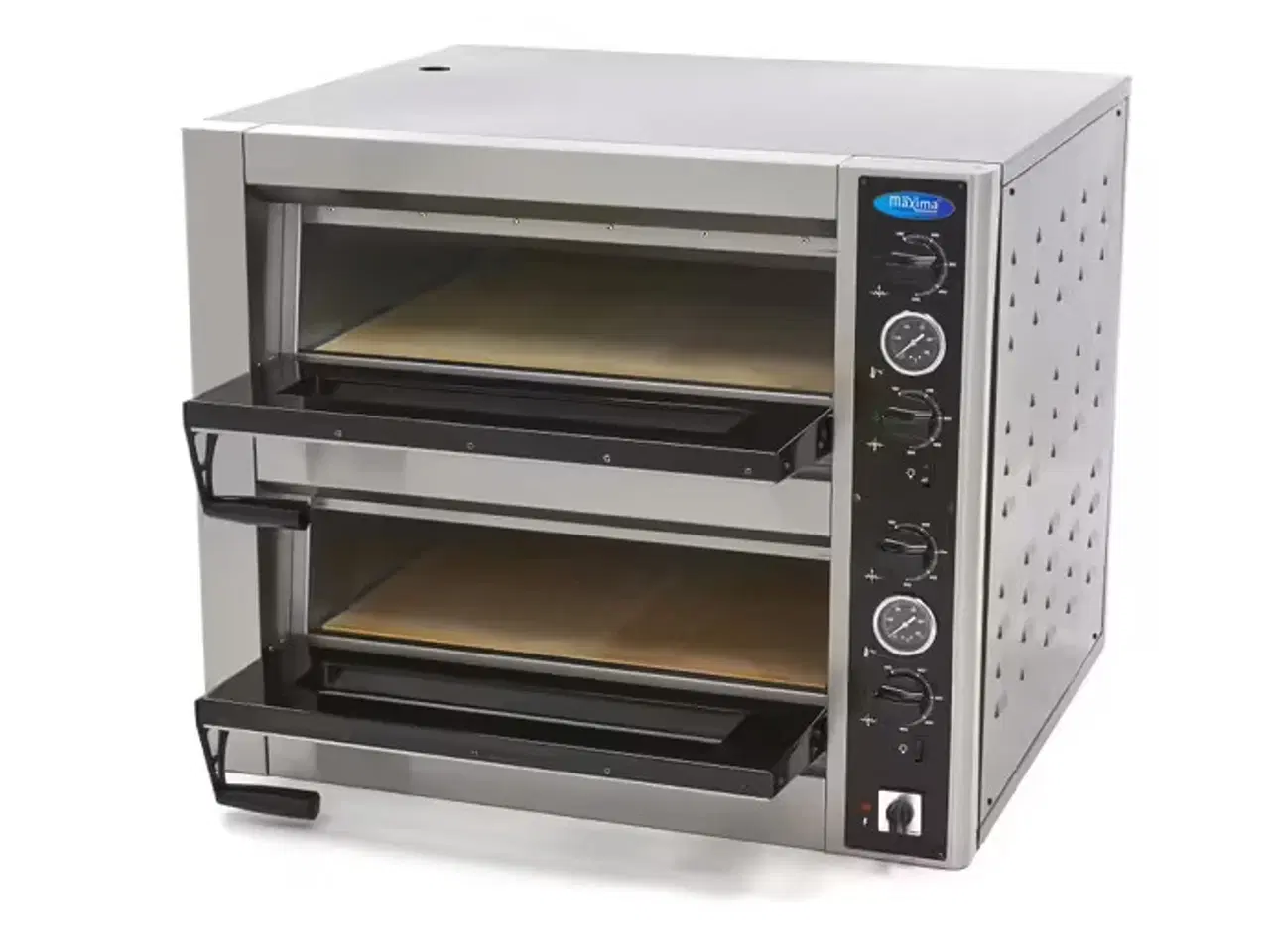 Billede 6 - Deluxe Pizzaovn 4 + 4 x 30 cm – 400V