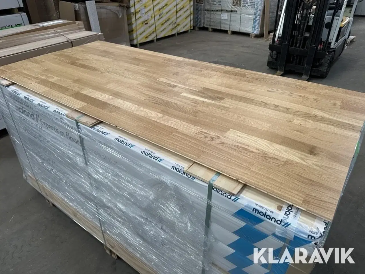 Billede 3 - Moland Parket Loc+ Eg UV-matlak 14mm  - 60 m2