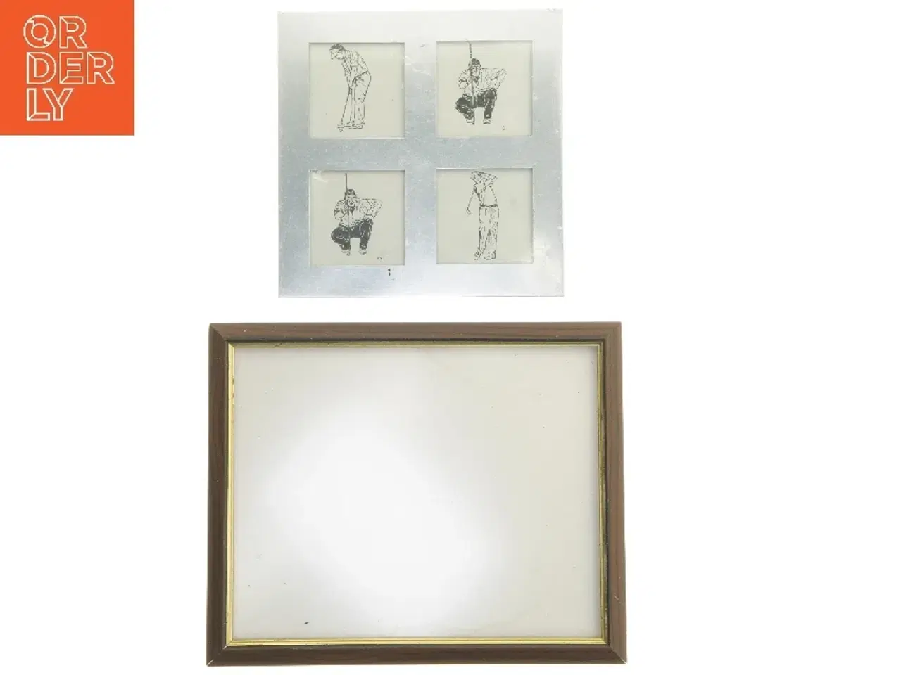 Billede 1 - To billedrammer (str. 33x27 & 23x23 cm)