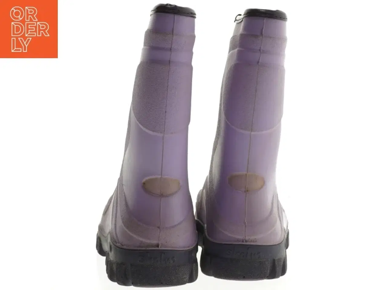 Billede 2 - Gummistøvler i lilla størrelse 35 fra Skofus (str. 35 )