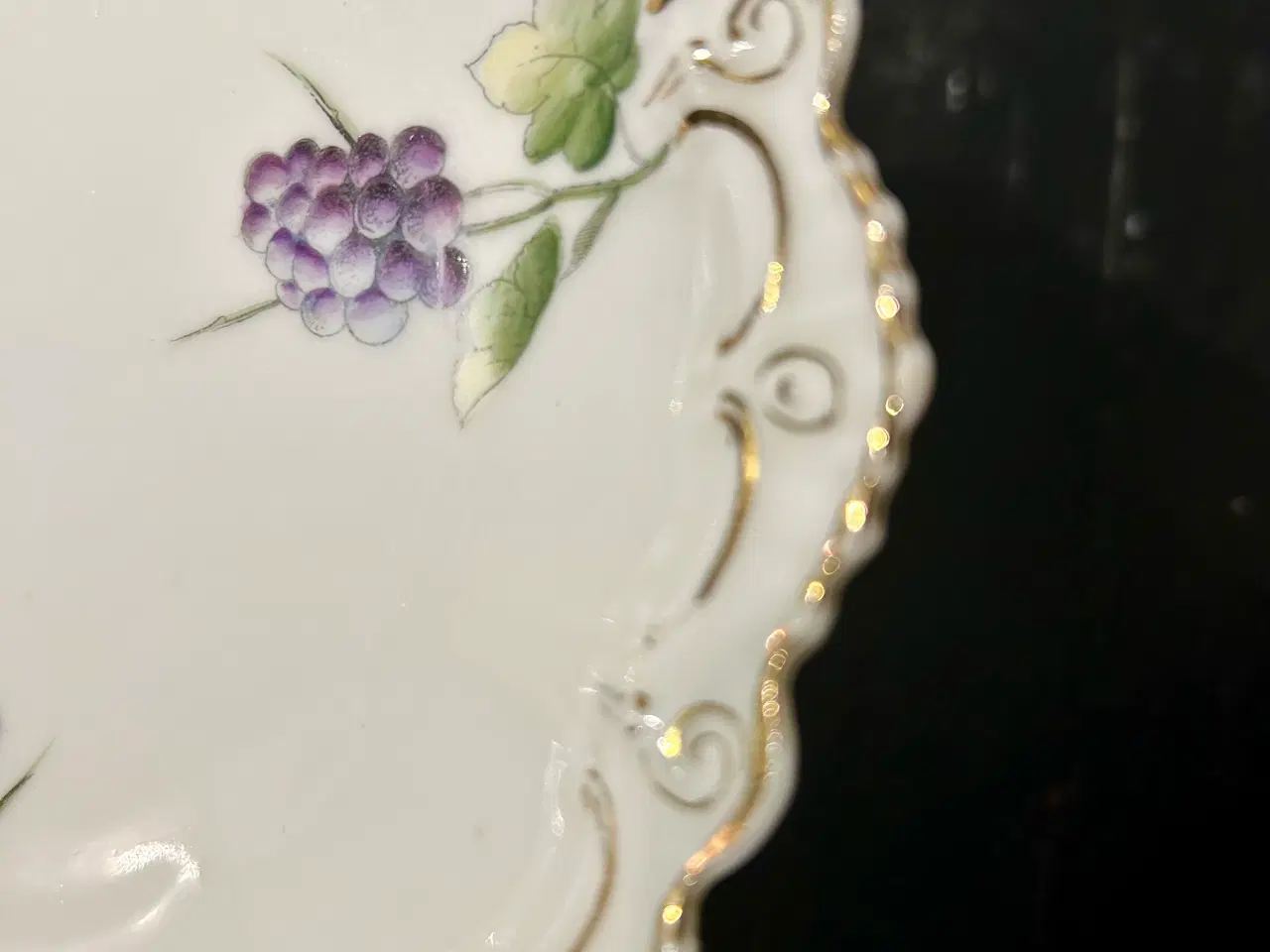 Billede 3 - MZ lille porcelæns platte , Porcelæn, 100 år gl., 