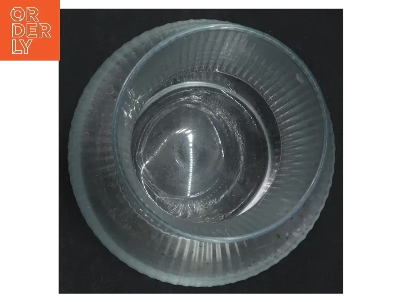 Billede 3 - Glasvase (str. H. 17 cm)