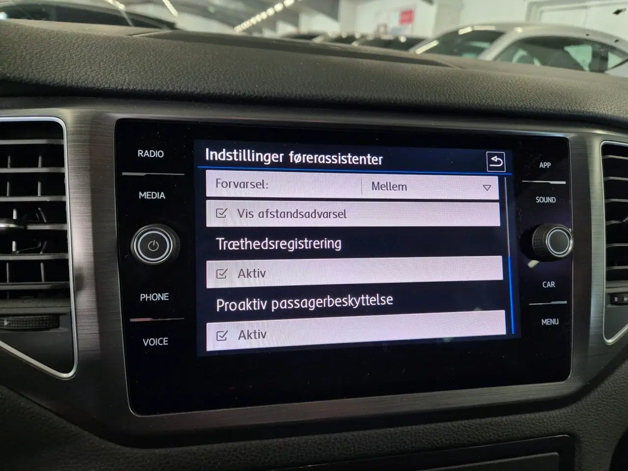 Billede 10 - VW Golf Sportsvan 1,5 TSI BMT EVO Comfortline Plus DSG 150HK 7g Aut.
