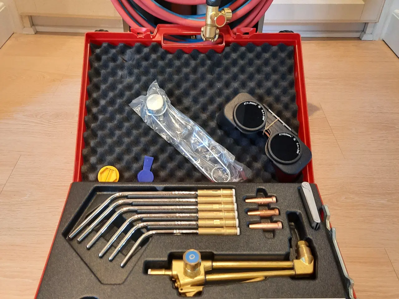 Billede 3 - Gas og ilt sæt / skærebrændersæt . Aga X 11