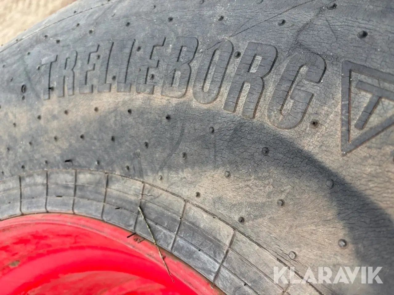 Billede 5 - Dæk med fælge Trelleborg Twin 404 græs 2 styk