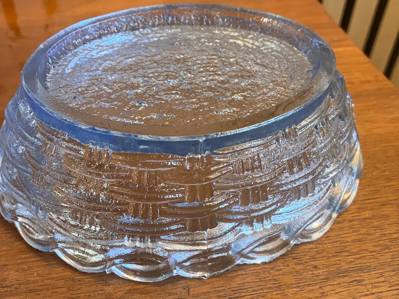 Billede 6 - Låghøne i blåt glas-solgt