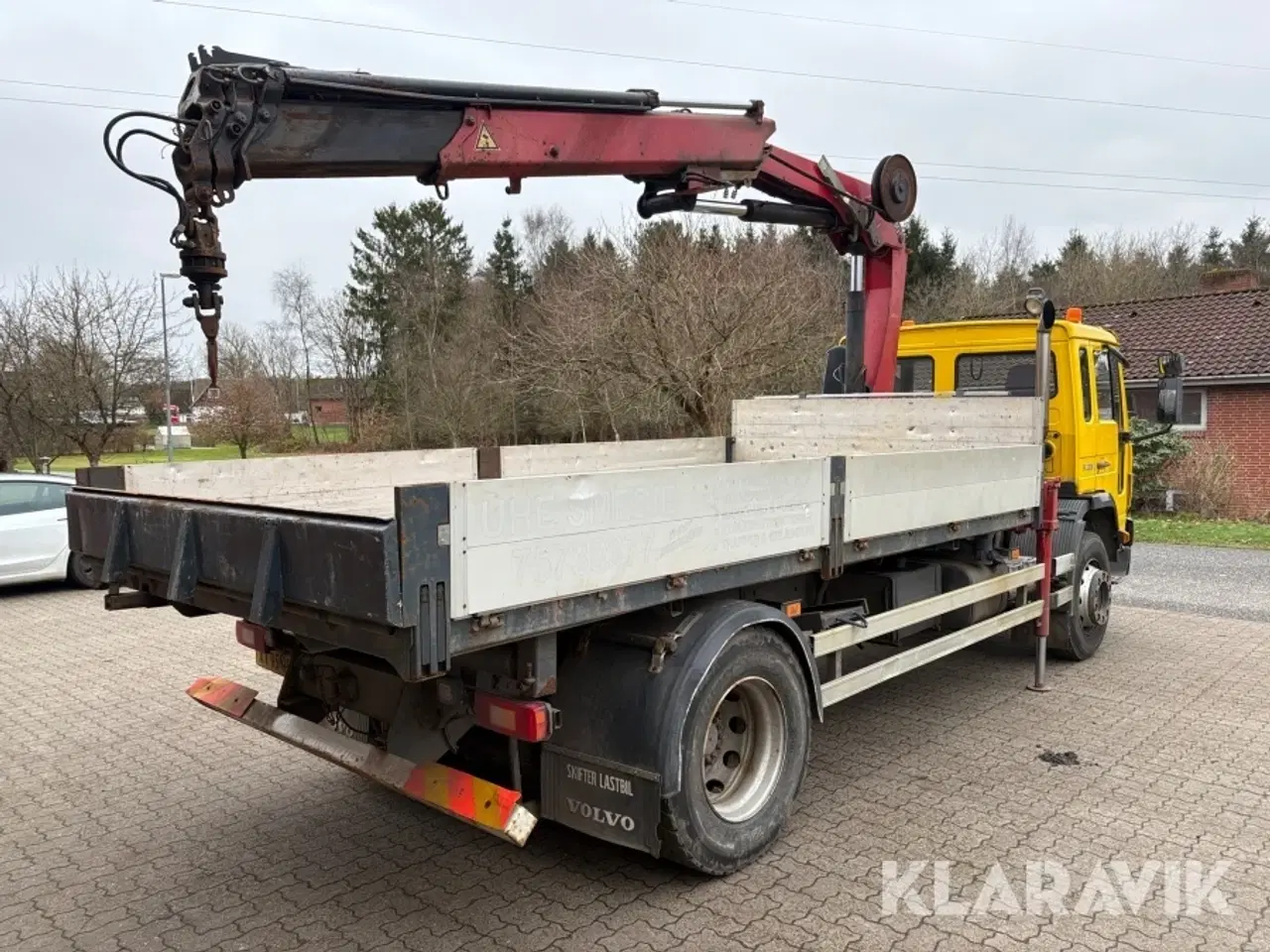 Billede 5 - Lastbil Volvo Fl 18 E 4x2 Luft med HMF 1430 kran