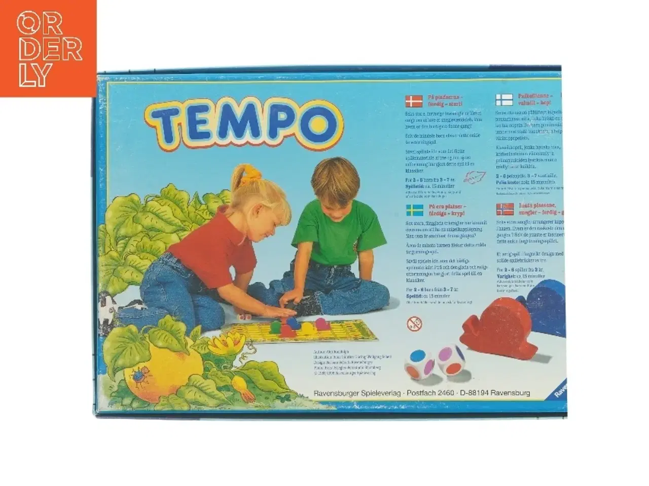 Billede 2 - Tempo brætspil fra Ravensburger (str. 33,5x23,5 cm)
