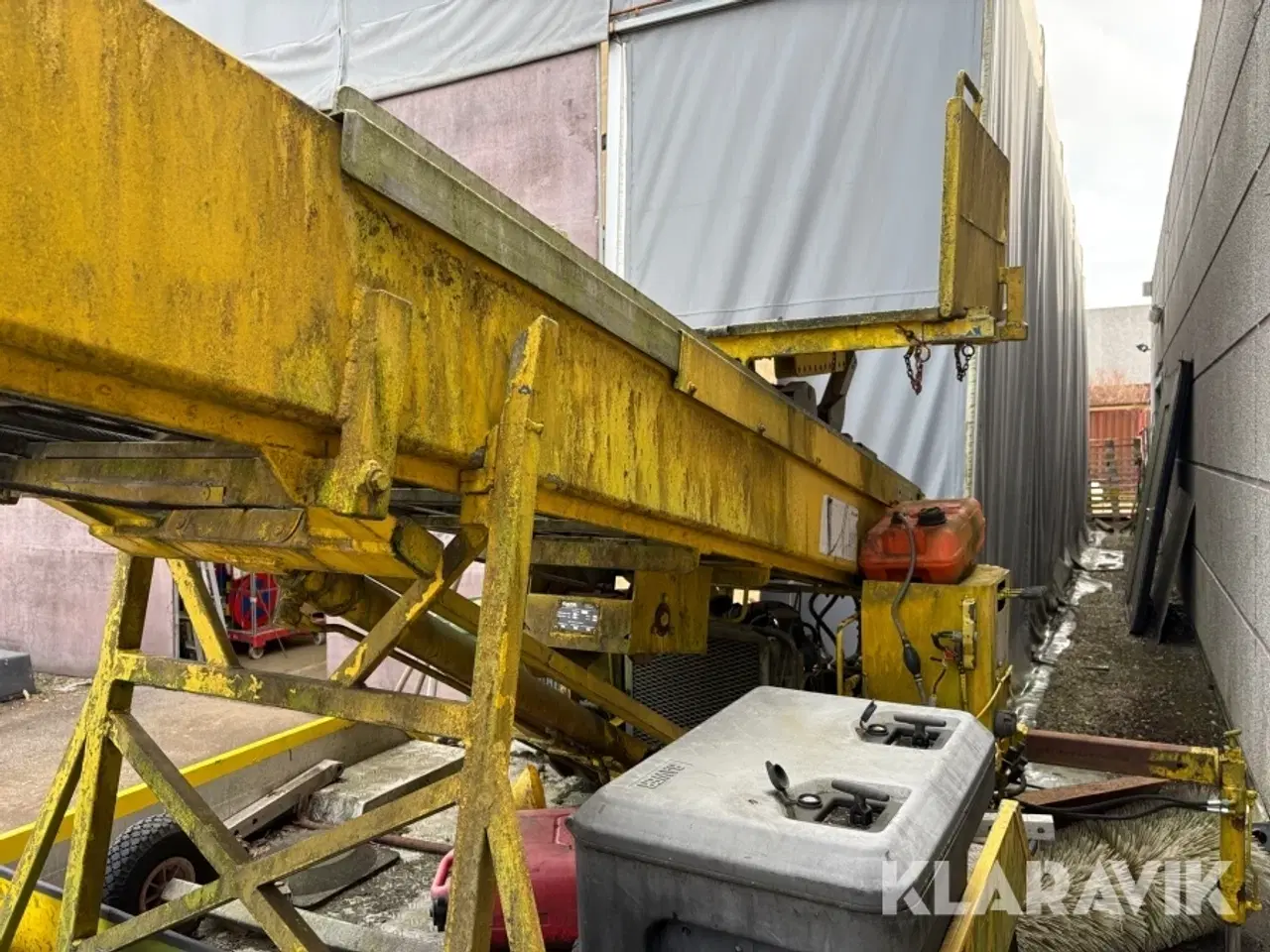 Billede 11 - mobil skrå-elevator / materialelift med spil KLCCS GmbH & Co L1