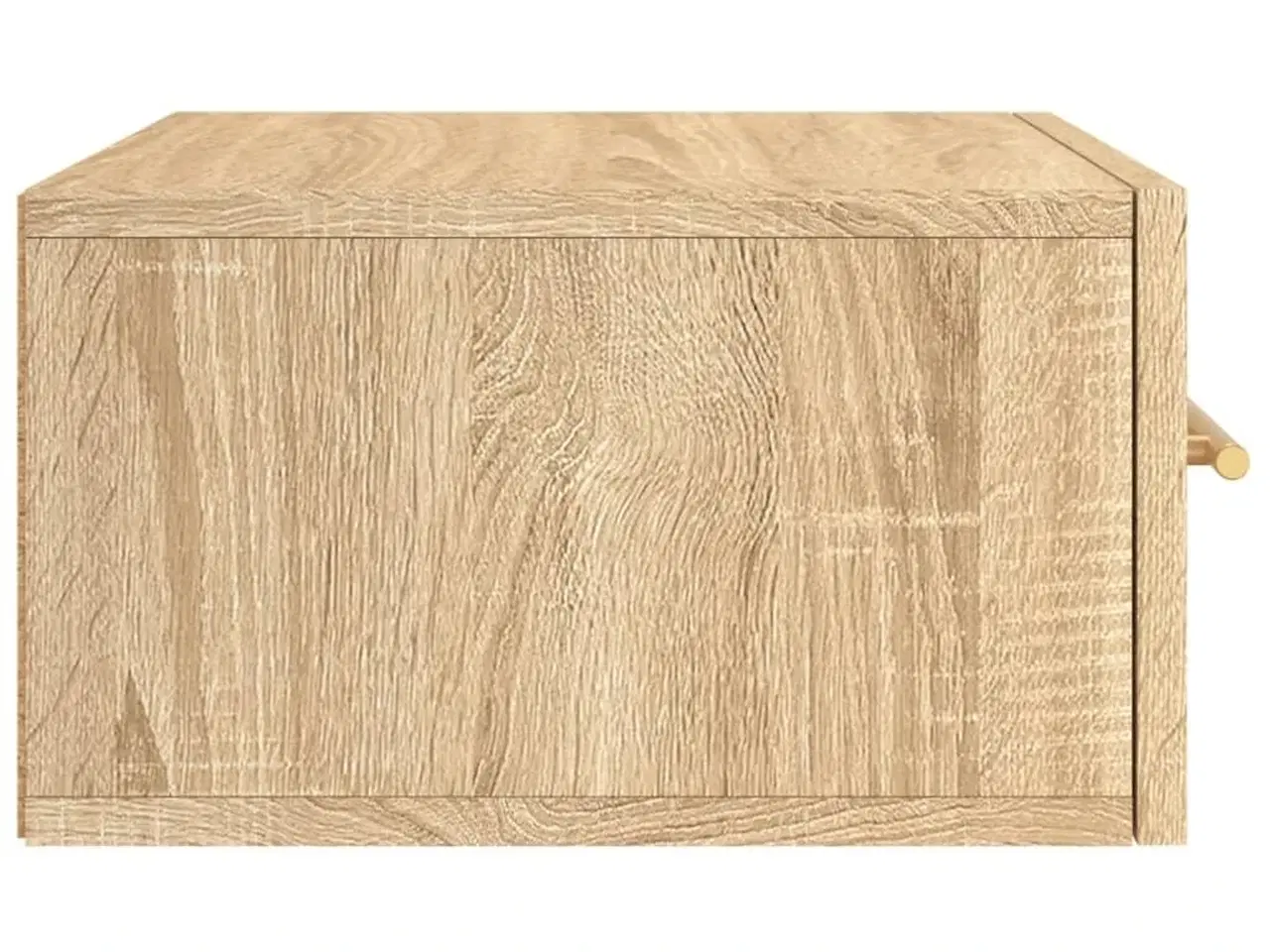 Billede 7 - Væghængt sengebord 35x35x20 cm sonoma-eg