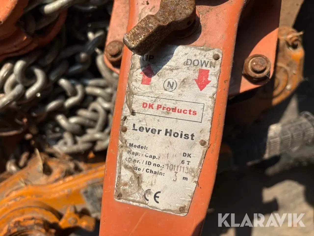 Billede 7 - Skraldetaljer 3 styk. Powertex, Kito & Ukendt 1,5t, 6t & 6,3t