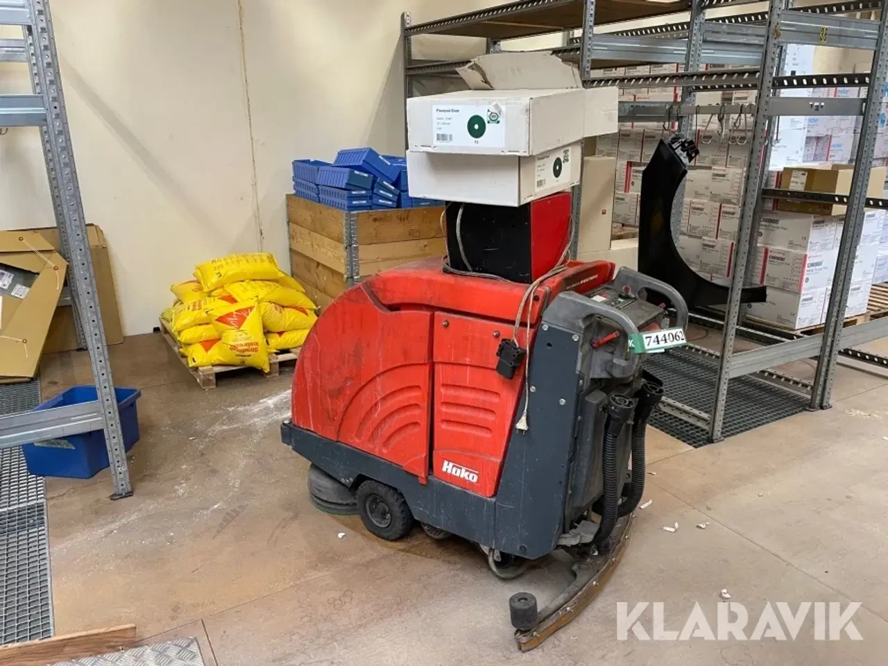 Billede 6 - Gulvvasker Hako Hakomatic B 655 med lader