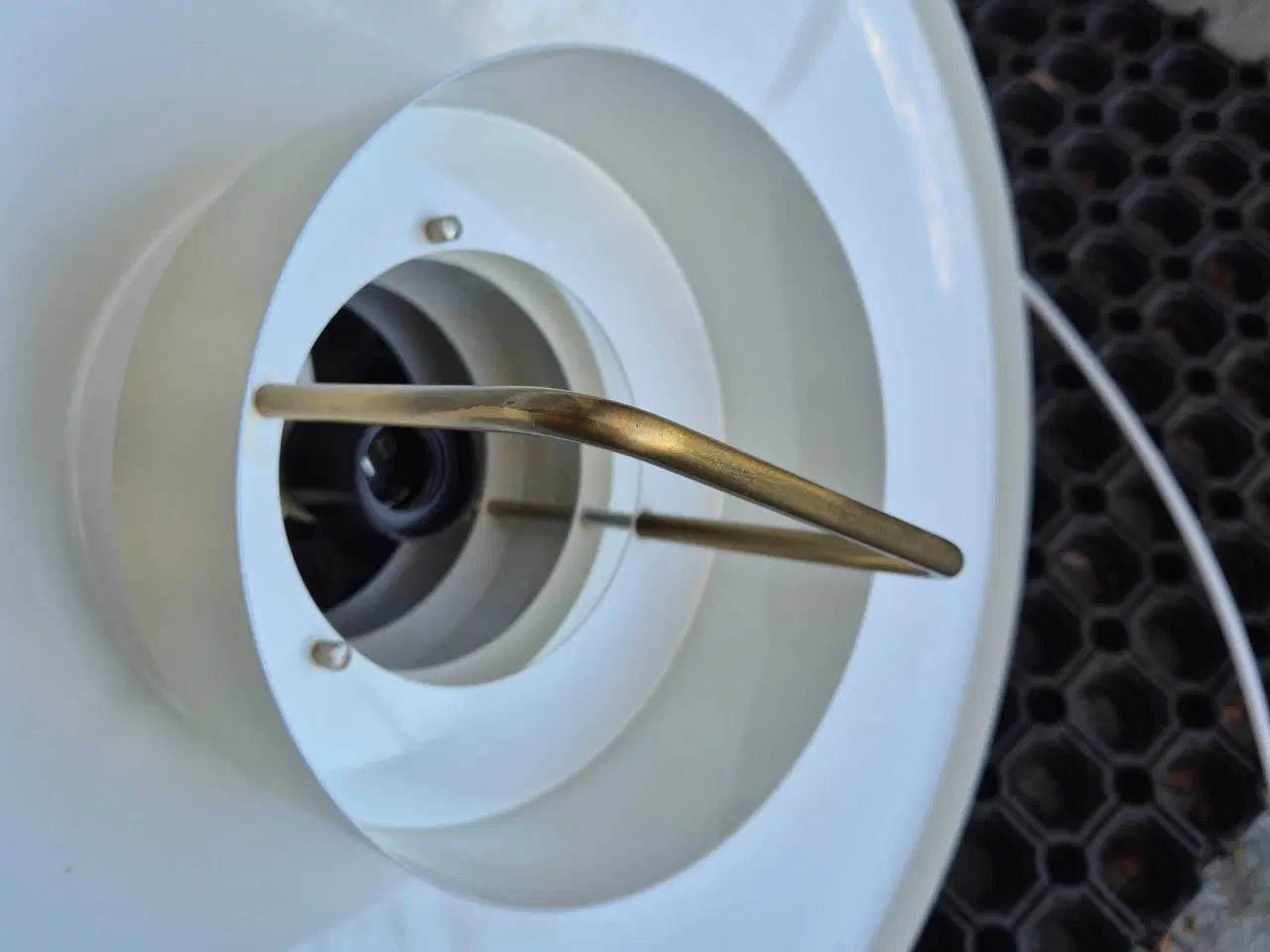 Billede 20 - Virkelig fin messinglampe med god lyseffekt 