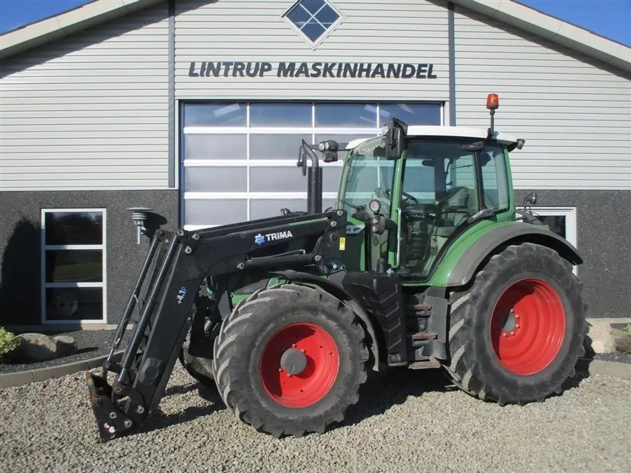 Billede 1 - Fendt 514 Vario med frontlæsser og frontlift