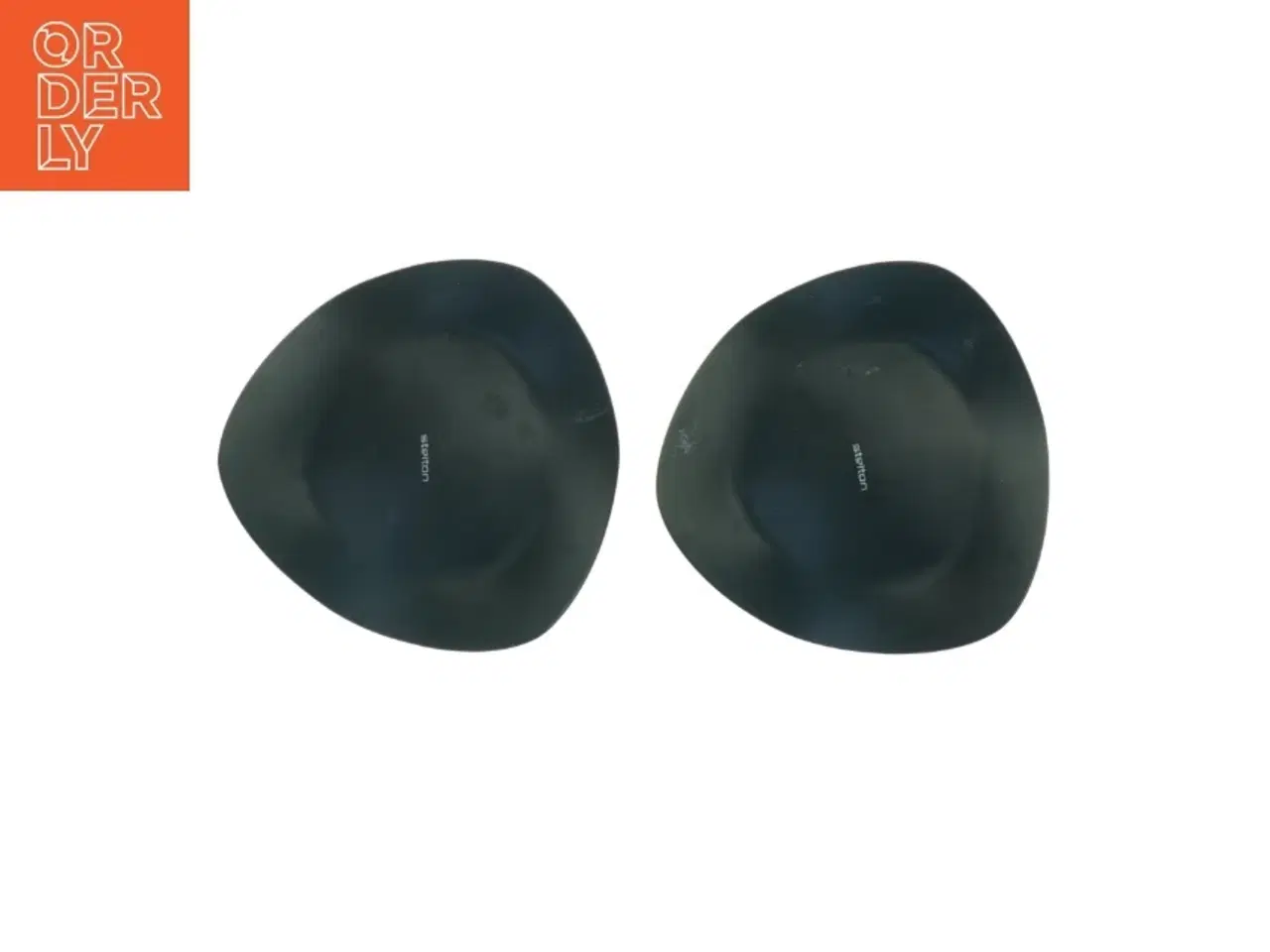 Billede 4 - Sorte lysholdere fra Stelton (str. 12 x 4 cm)