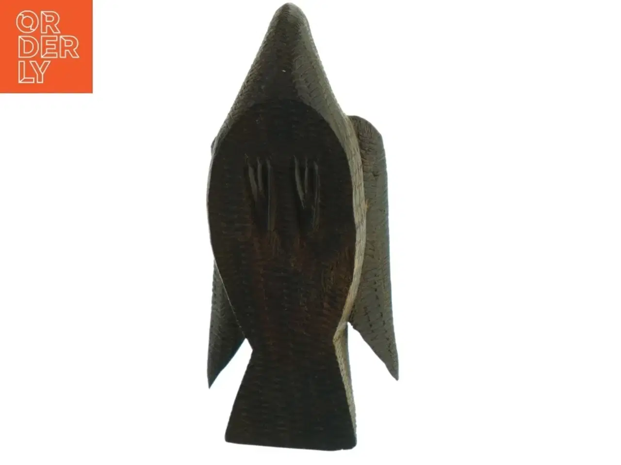 Billede 2 - Træskulptur af and (str. 14 cm)