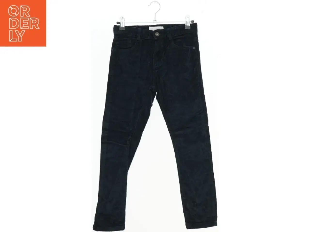 Billede 1 - Fløjsbukser i mørkeblå farve fra Zara (str. 134)