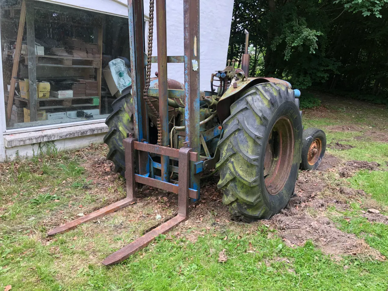 Billede 7 - Ford Major med gaffeltruck
