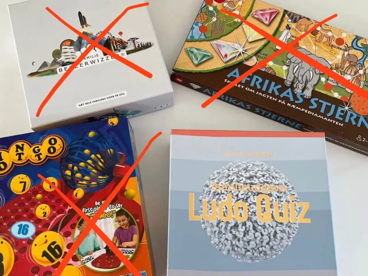 Billede 1 - Brætspil, pris pr stk