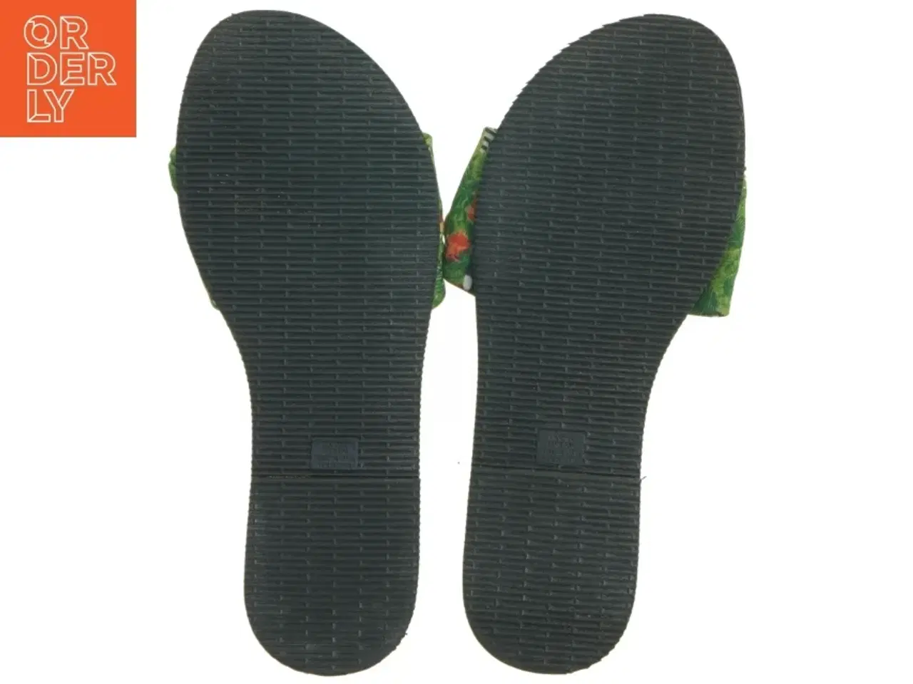 Billede 5 - Havainas gule flip-flops med tropisk mønster fra Havaianas (str. 37)