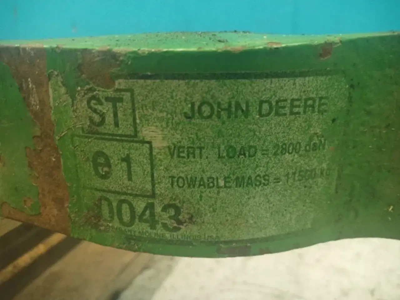 Billede 7 - John Deere Trækbom
