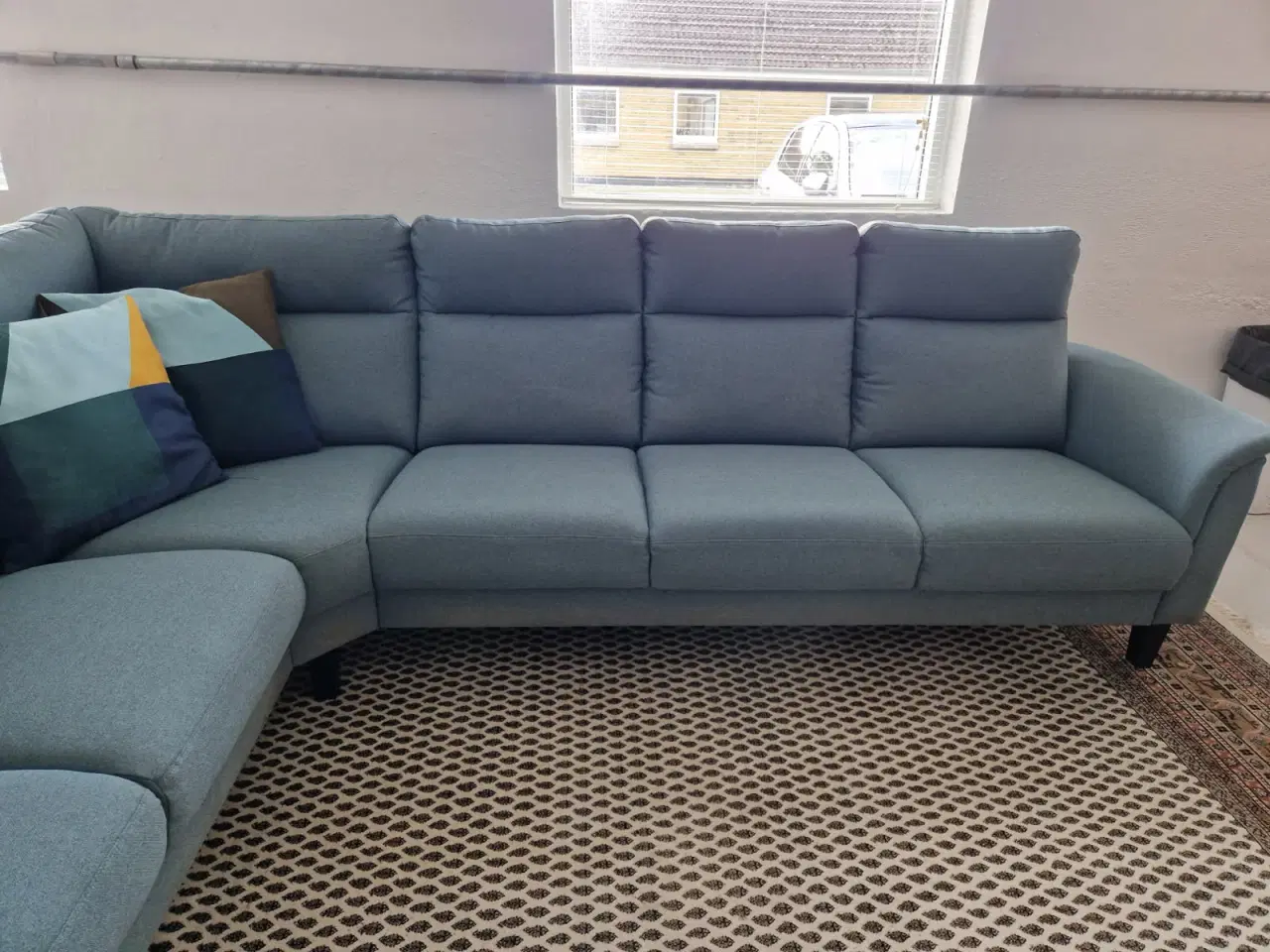 Billede 3 - Sofa, Hjørnesofa Grønlig