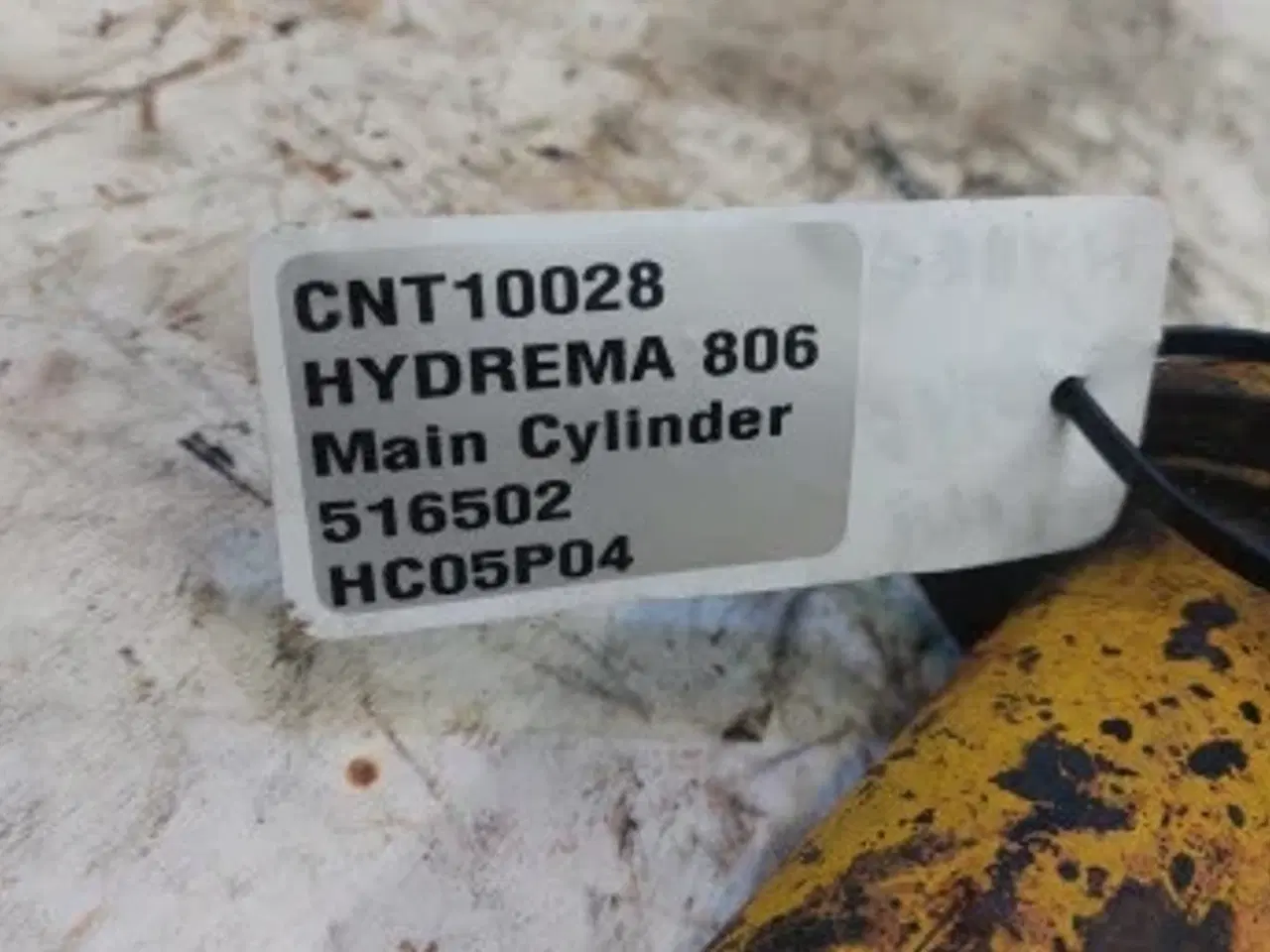 Billede 8 - Hydrema 806 hovedcylinder 516502