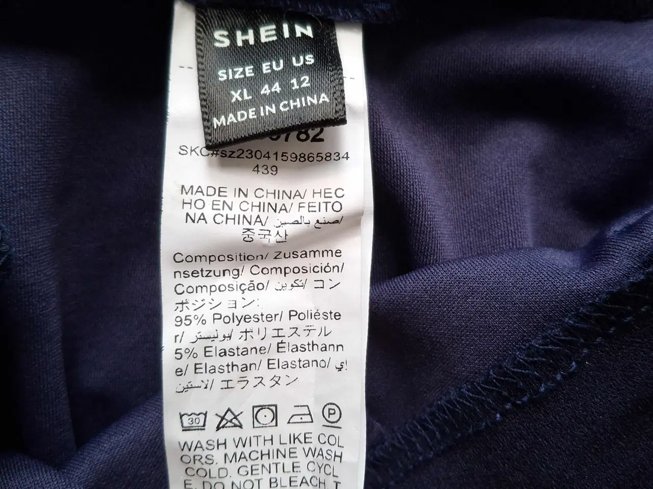 Billede 5 - Højtaljede skinny-fit bukser str.XL/44
