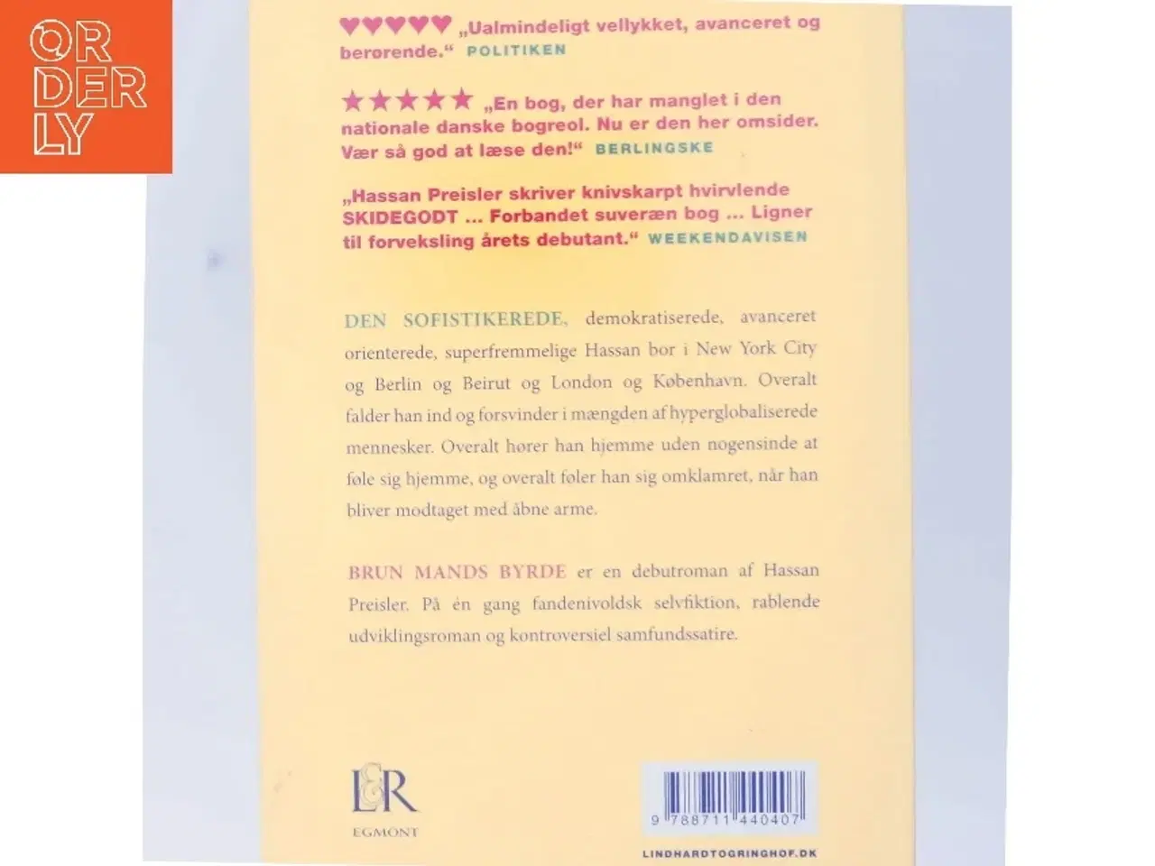 Billede 3 - Brun mands byrde af Hassan Preisler (Bog)