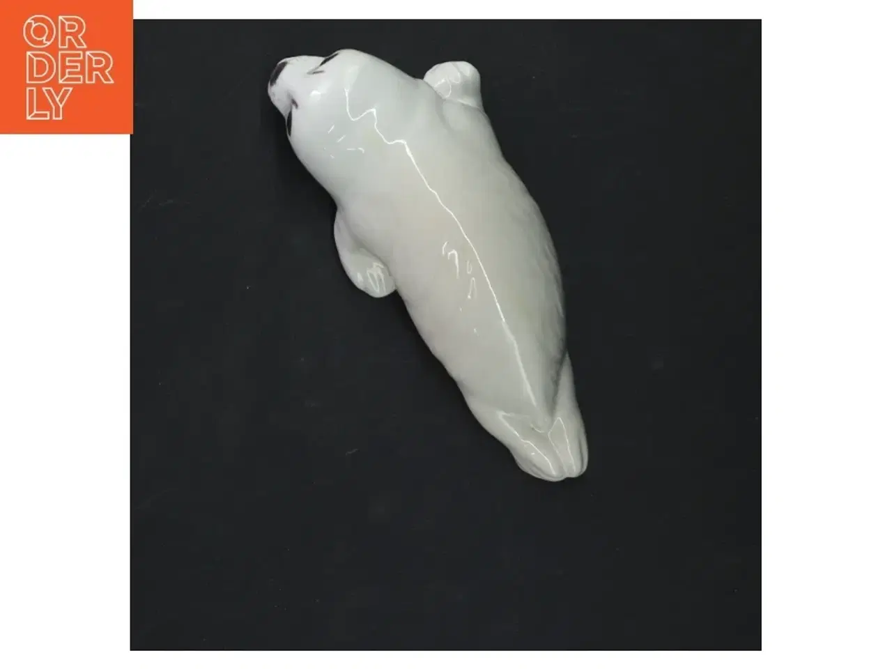 Billede 3 - Porcelænsfigur af sæl fra Royal Copenhagen (str. 16x5 cm)