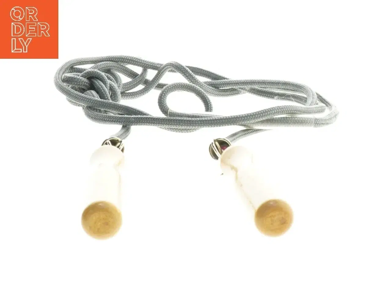 Billede 2 - Sjippetov med træhåndtag