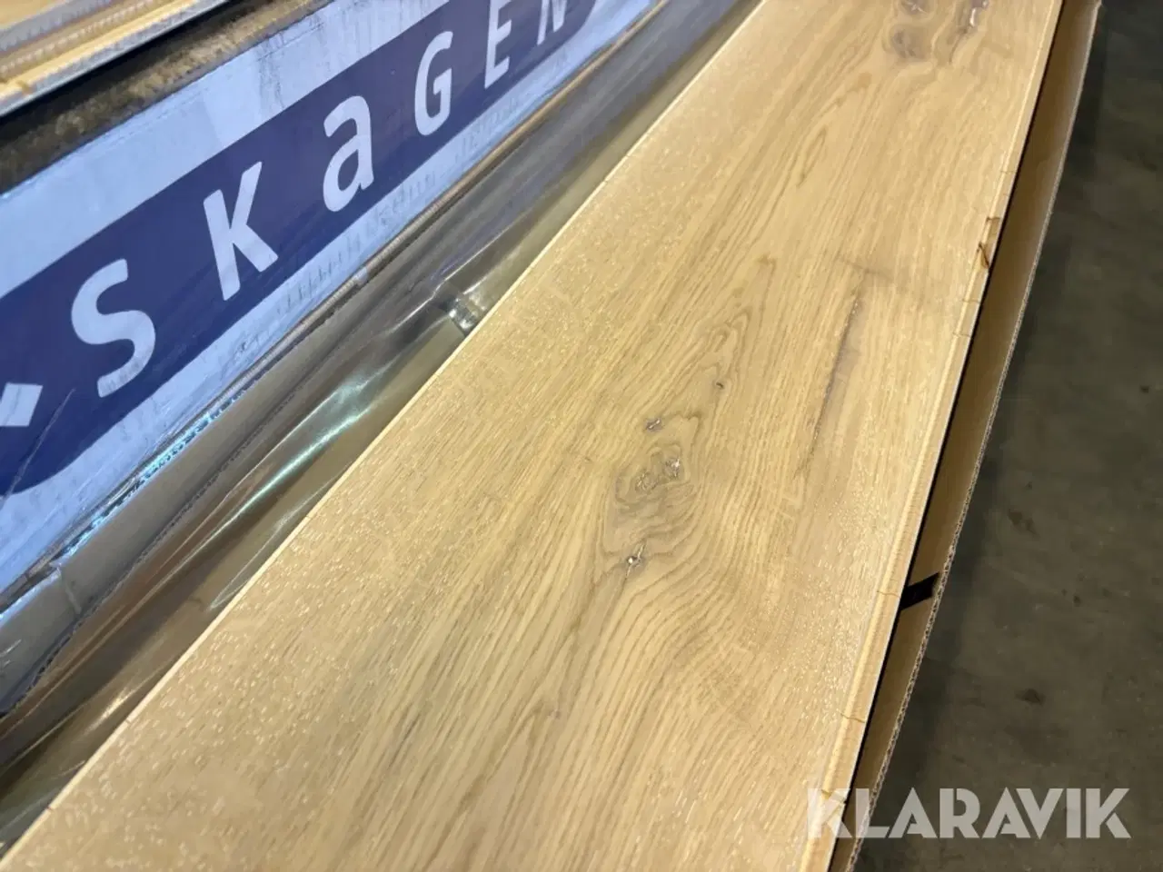 Billede 4 - Lamel Parket gulv Skagen Eg plank hvid matlak