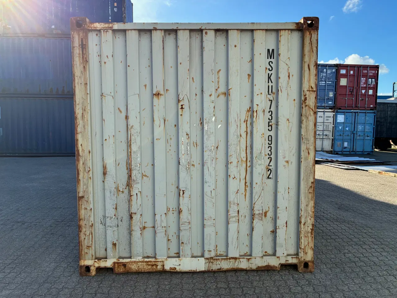 Billede 4 - Brugt 20 fods Isoleret Container- ID:MSKU 735932-2