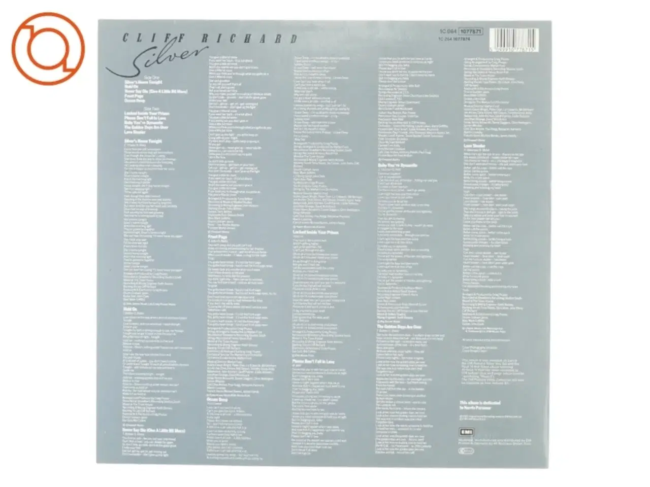 Billede 4 - Cliff Richard, silver fra Emi (str. 30 cm)