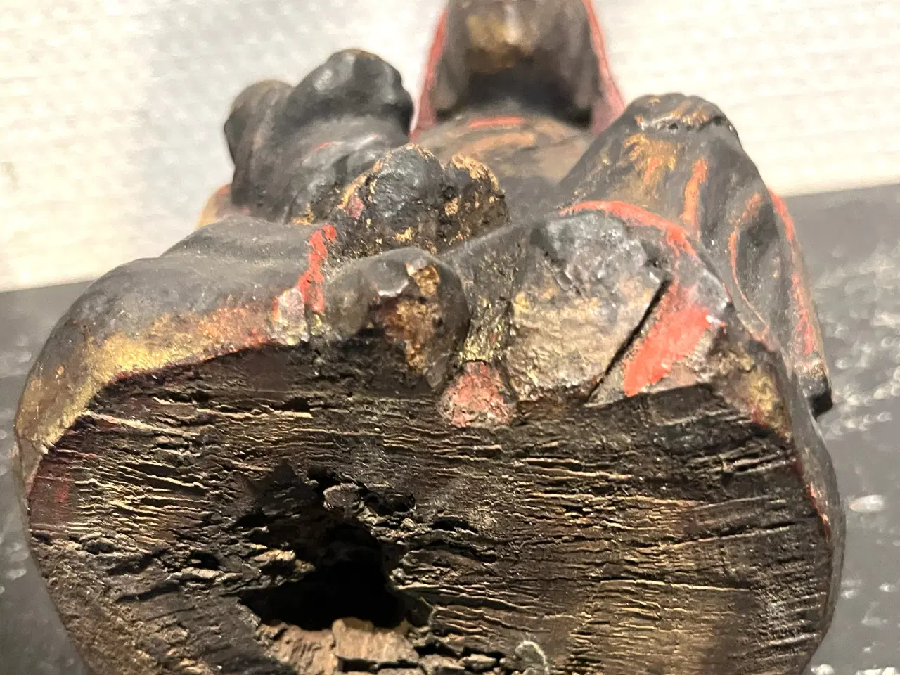 Billede 3 - Buddha ----Kinesisk Jomfru Marie m. barn  h. 17 cm