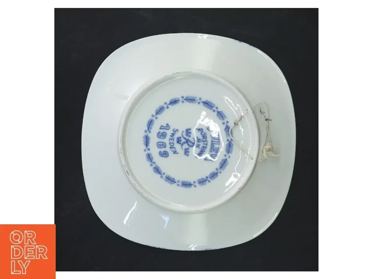 Billede 3 - Porcelænsfad fra Rrstrand 1969 fra Rrstrand (str. 19x19 cm)