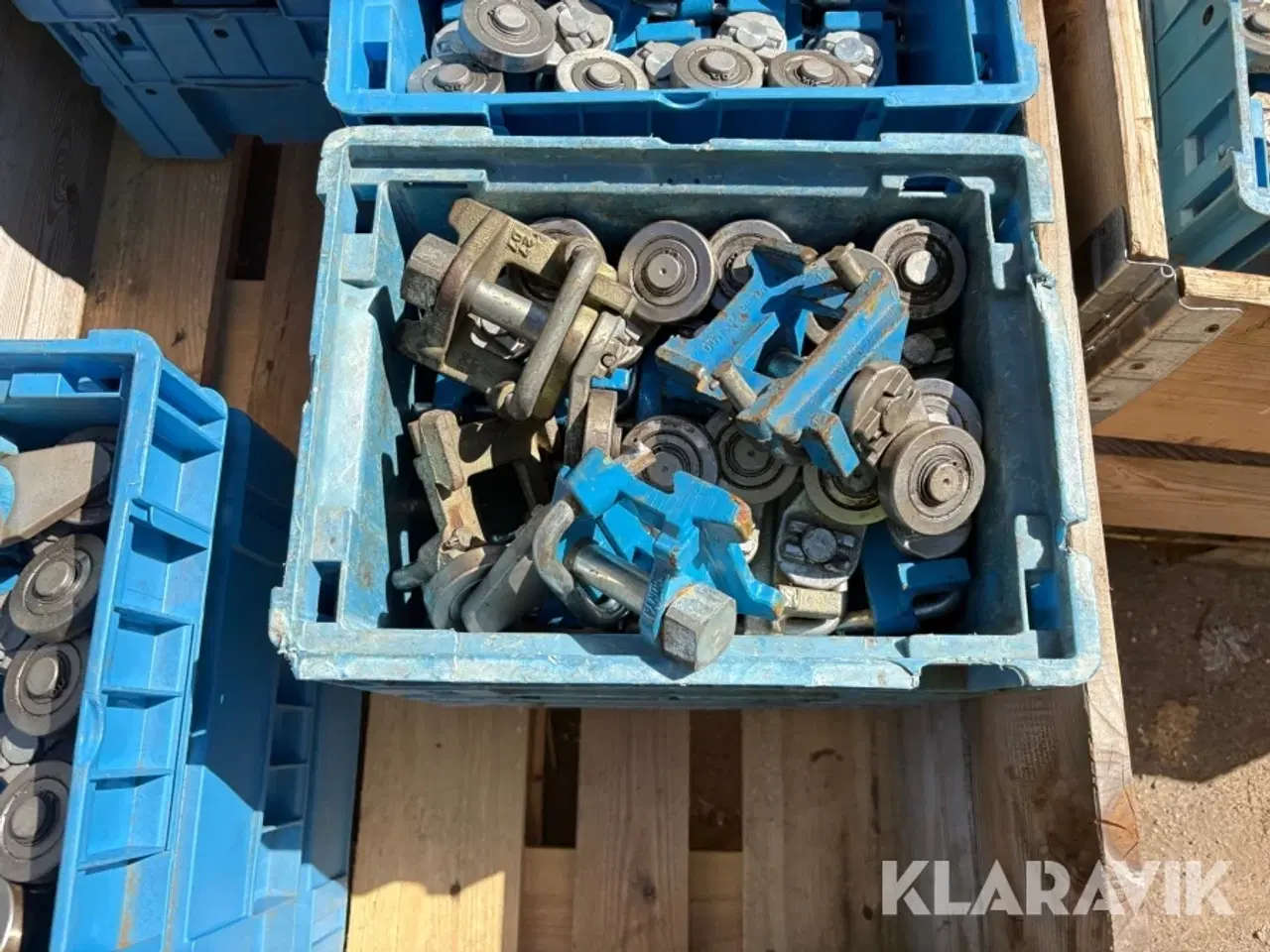 Billede 5 - Skinnerulle 110styk Pandrol