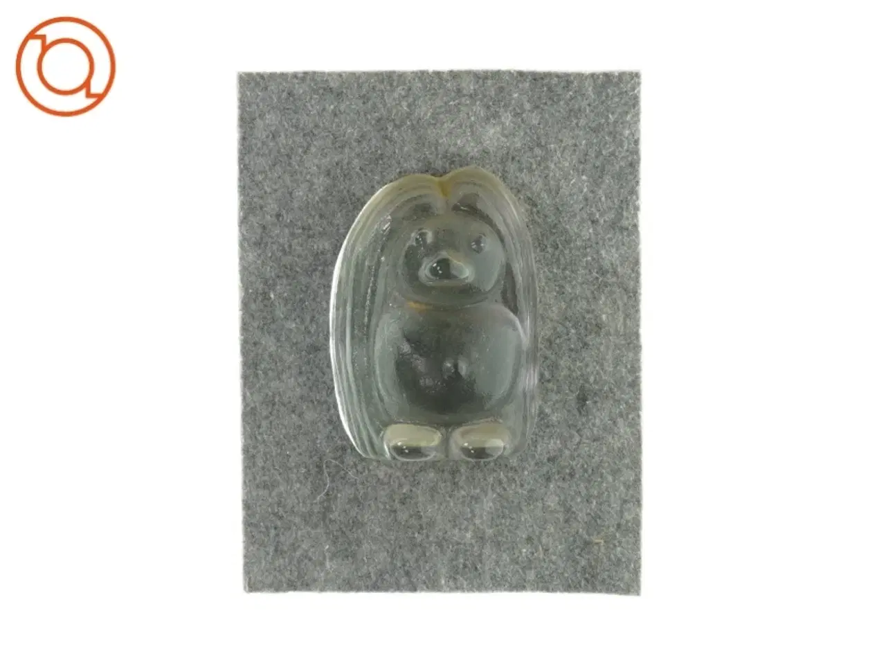 Billede 1 - Pingvin glas figur (str. LBH: 9x6x13 cm)