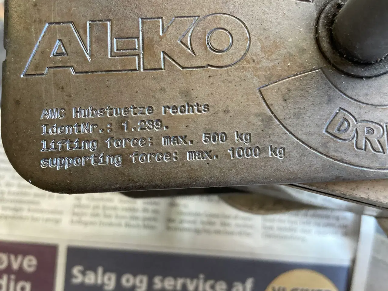 Billede 4 - Al-Ko Click Fix Størreben