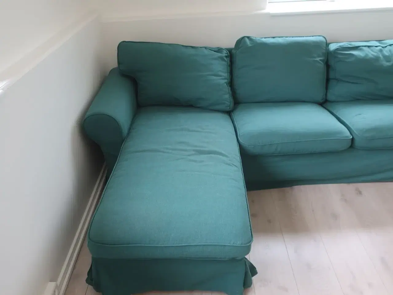 Billede 3 - Sofa med chaiselong