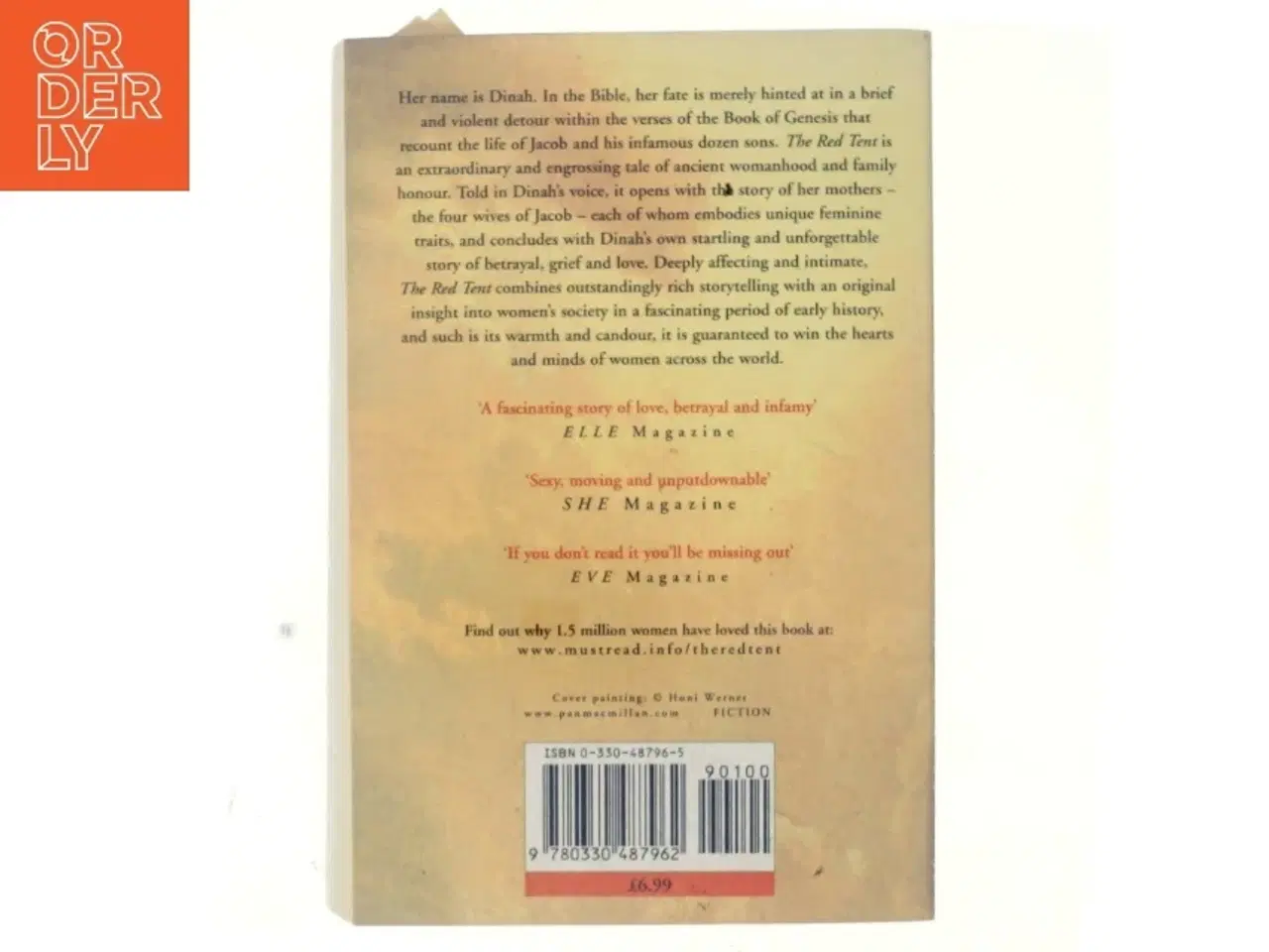 Billede 3 - The Red Tent af Anita Diamant (Bog)