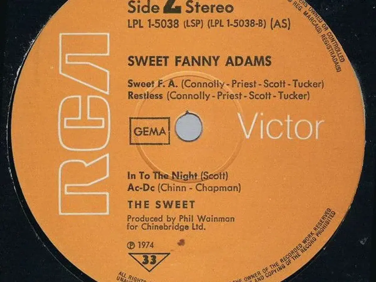 Billede 4 - The Sweet - Sweet Fanny Adams 